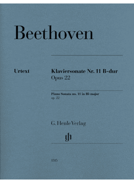 Piano Sonata no. 11 B flat major op. 22